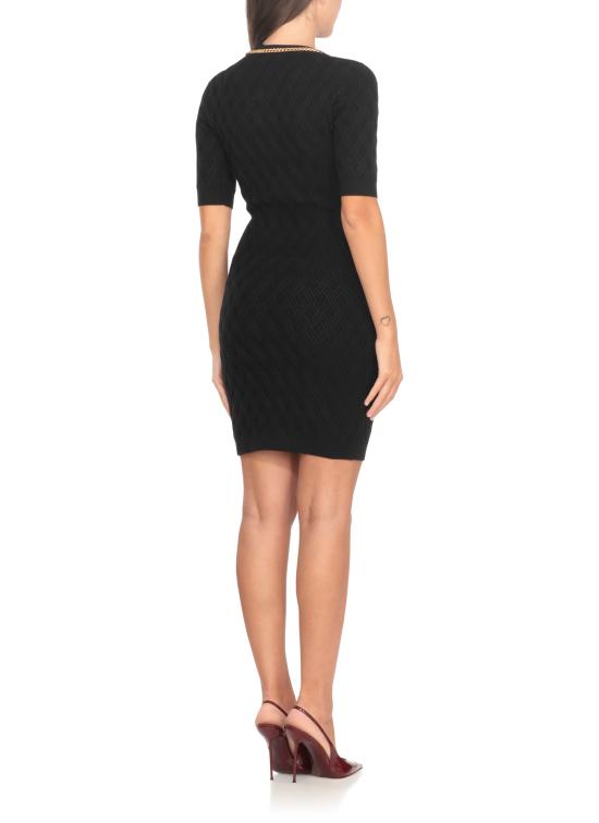 25FW 엘리자베타프랜치 미디 원피스 AM20B56E2 110 Black - ELISABETTA FRANCHI