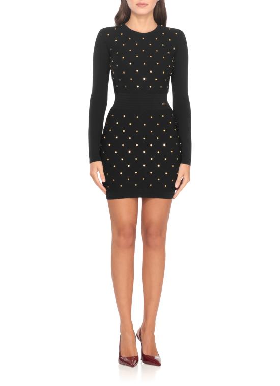 25FW 엘리자베타프랜치 미디 원피스 AM25S57E2 110 Black - ELISABETTA FRANCHI