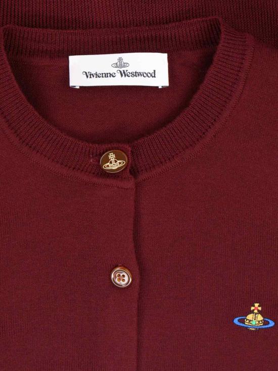 25FW 비비안웨스트우드 BEA 베아 니트 가디건  1803002P Y0006 H410 Orange - VIVIENNE WESTWOOD