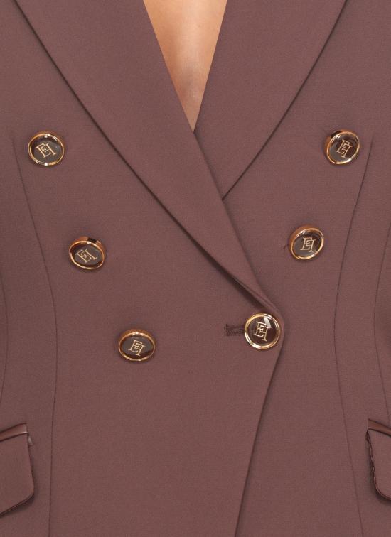 25FW 엘리자베타프랜치 수트 자켓 GI17456E2 EA3 Brown - ELISABETTA FRANCHI