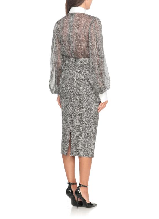 25FW 엘리자베타프랜치 바디수트 티셔츠 CB00657E2 110 Black - ELISABETTA FRANCHI