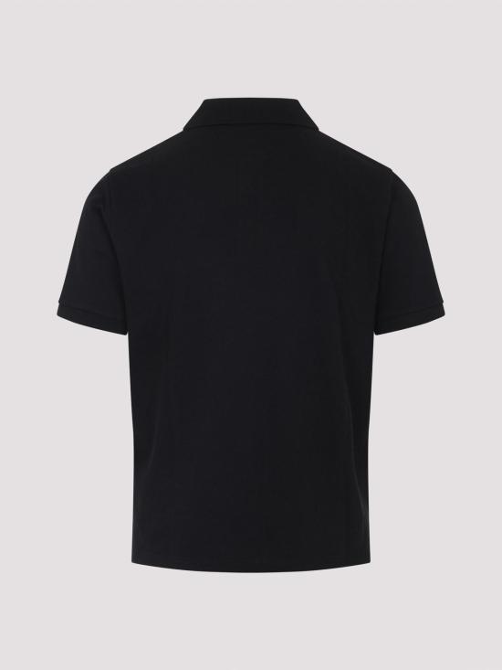  생로랑 폴로 티셔츠 844845Y37HC1000 Black - SAINT LAURENT