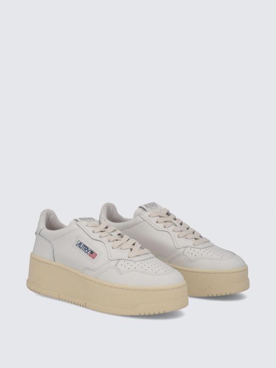 26SS 오트리 메달리스트 플랫폼 스니커즈 PTLWLL15 White - AUTRY