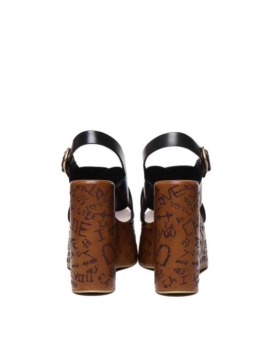  끌로에 샌들 CHC24A02YLU001 Black - CHLOE