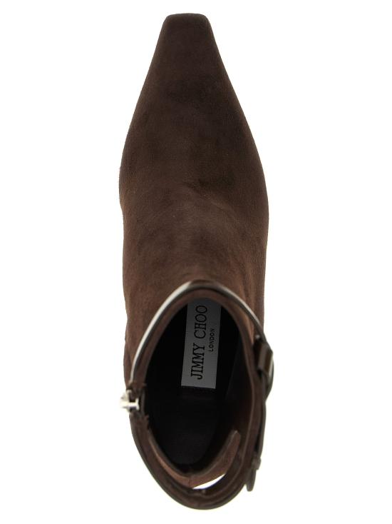 25FW 지미추 부츠 캐미 와 앵클  브라운 - JIMMY CHOO