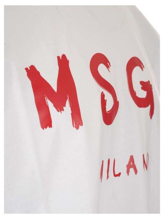  엠에스지엠 반팔 티셔츠 2000MM51020000201 White - MSGM