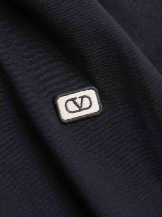 25FW 발렌티노 가라바니 반팔 티셔츠 VMG10VAQ80NO Black - VALENTINO GARAVANI