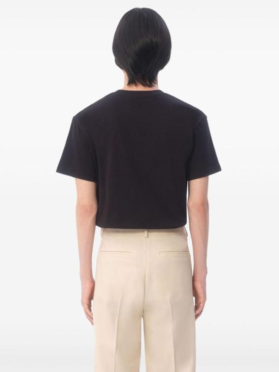 25FW 발렌티노 가라바니 반팔 티셔츠 VMG10VAQ80NO Black - VALENTINO GARAVANI