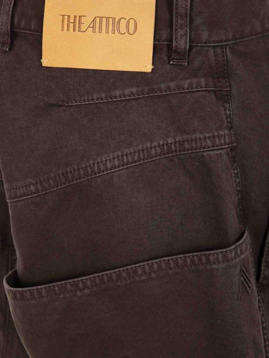  디 아티코 스트레이트 팬츠 250WCP00198DDC093AA064 Brown - THE ATTICO