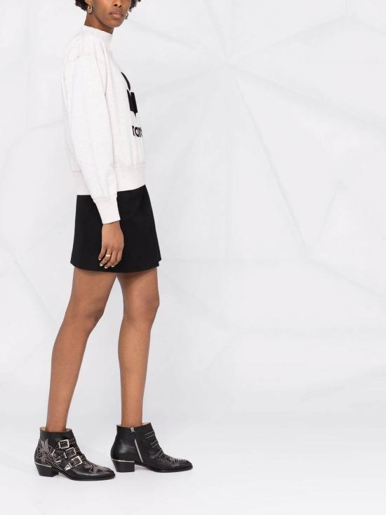 26SS 이자벨마랑에뚜왈 모비 로고 스웨트셔츠 SW0003FAA1M07E23EC Beige - ISABEL MARANT ETOILE