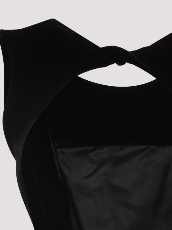 25FW 릭 오웬스 롱 원피스 RP02E4508V09 Black - RICK OWENS