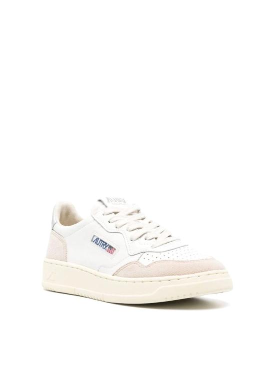 26SS 오트리 메달리스트 로우 레더 스니커즈 AULWLS74 White - AUTRY