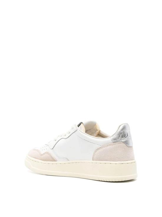 26SS 오트리 메달리스트 로우 레더 스니커즈 AULWLS74 White - AUTRY