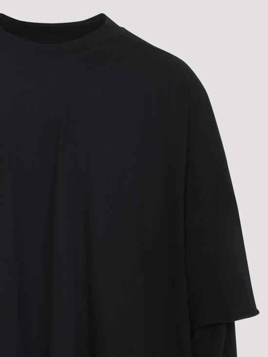  릭 오웬스 긴팔 티셔츠 DU02E7266RN09 Black - RICK OWENS