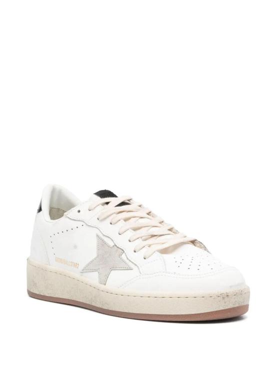26SS 골든구스 스웨이드 스타 볼스타 스니커즈 GMF00804F00697010220 White - GOLDEN GOOSE