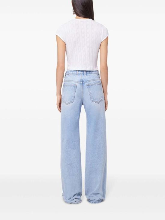 25SS 파코라반 반팔 티셔츠 25PJTE003CO0557P100 White - PACO RABANNE