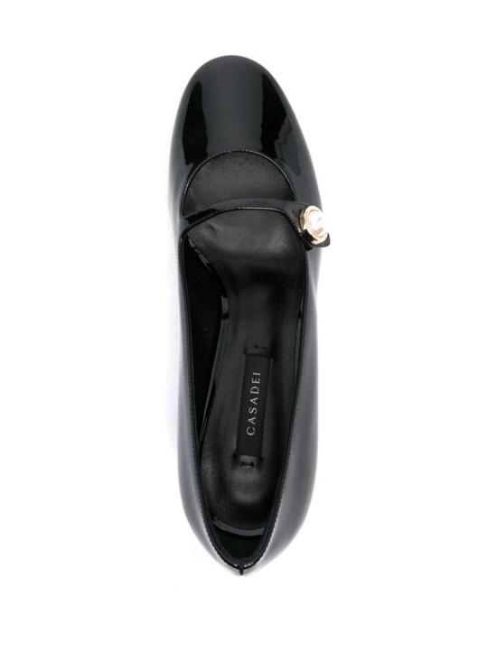  카사데이 힐/펌프스 1F952X0501TIFFA9000 Black - CASADEI
