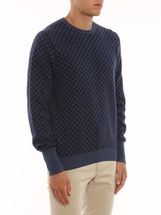 25FW 드루모어 스웨터 D2K103AI71 Blue - DRUMOHR