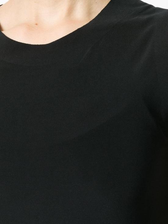 25FW 노마카말리 민소매 티셔츠 KK4266PL107001 Black - NORMA KAMALI