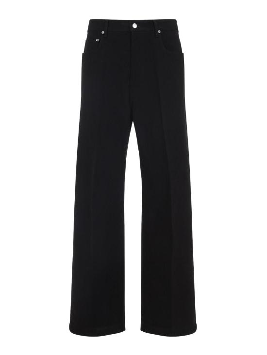  릭 오웬스 스트레이트 팬츠 RU02E1333TB09 Black