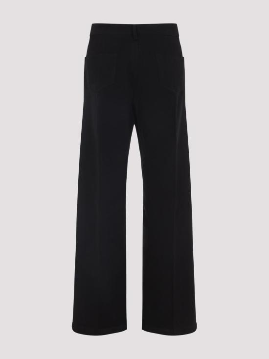  릭 오웬스 스트레이트 팬츠 RU02E1333TB09 Black - RICK OWENS