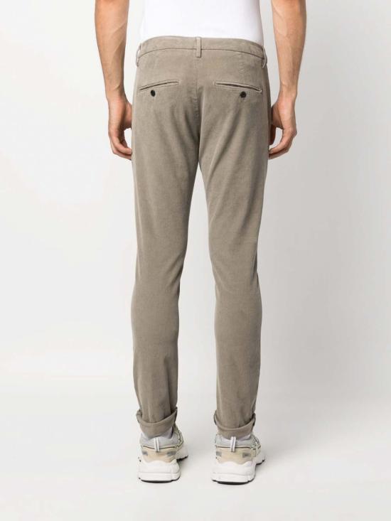  돈답 스트레이트 팬츠 UP235VS0028027 Brown - DONDUP