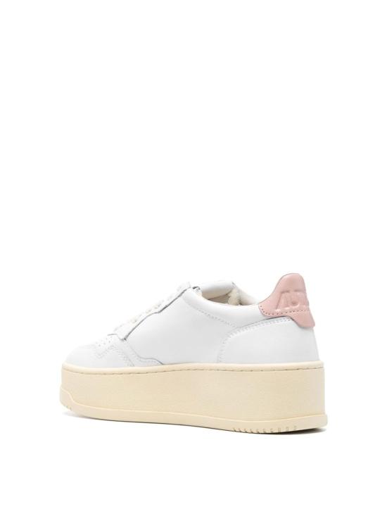 25FW 오트리 메달리스트 플랫폼 스니커즈 PTLWLL80 White - AUTRY