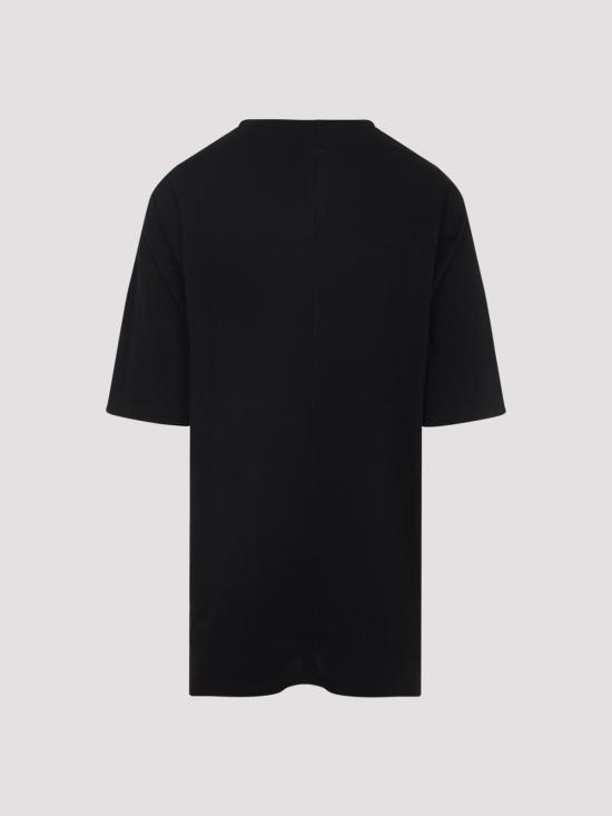 26SS 릭 오웬스 반팔 티셔츠 RU02E1274JA09 Black - RICK OWENS