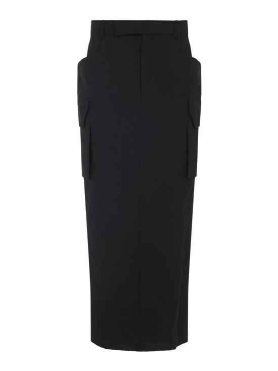 25FW 릭 오웬스 미디 스커트 RP02E4379WGP09 Black