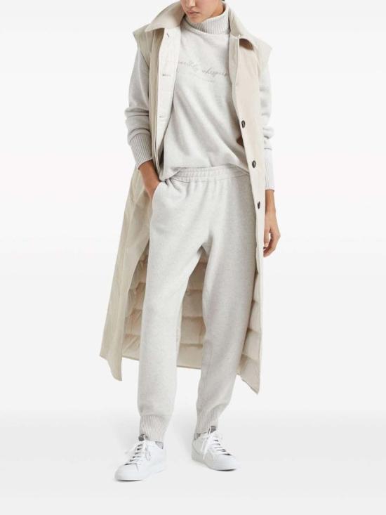 25FW 브루넬로 쿠치넬리 터틀넥 M16709403C9610 White - BRUNELLO CUCINELLI