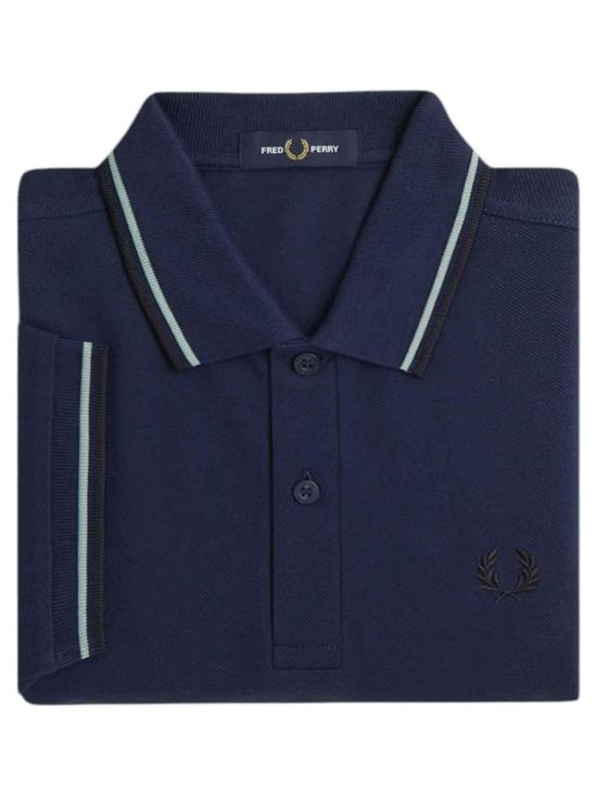 25SS 프레드페리 폴로 티셔츠 M3600Y21 Blue - FRED PERRY
