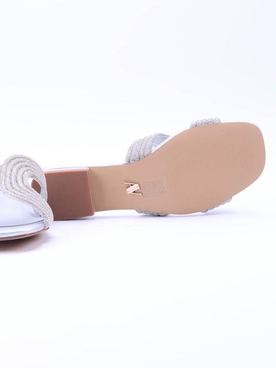  알바노 뮬/슬리퍼 AV6737ARGENTO Silver - ALBANO