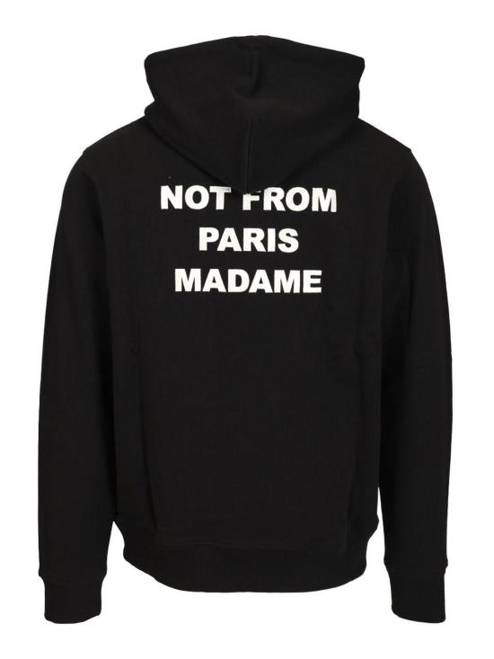 26SS 드롤드무슈 후드 티셔츠 PERMHO162CO127BL Black - DROLE DE MONSIEUR