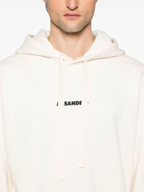 26SS 질샌더 후드 티셔츠 J47GU0129J20010279 Beige - JIL SANDER