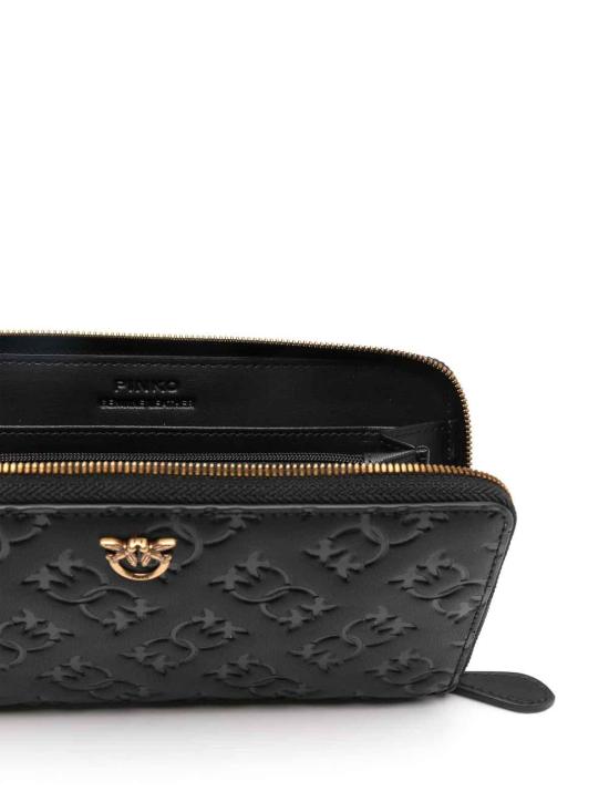 25FW 핑코 지갑 100250A1YBZ99Q Gold - PINKO