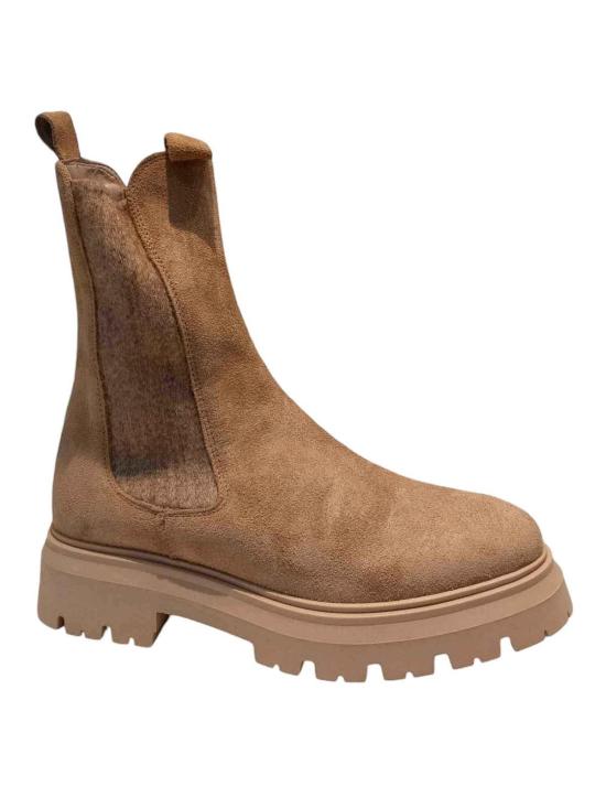  잔루카 피사티 부츠 VANNACROSTACAMEL Camel