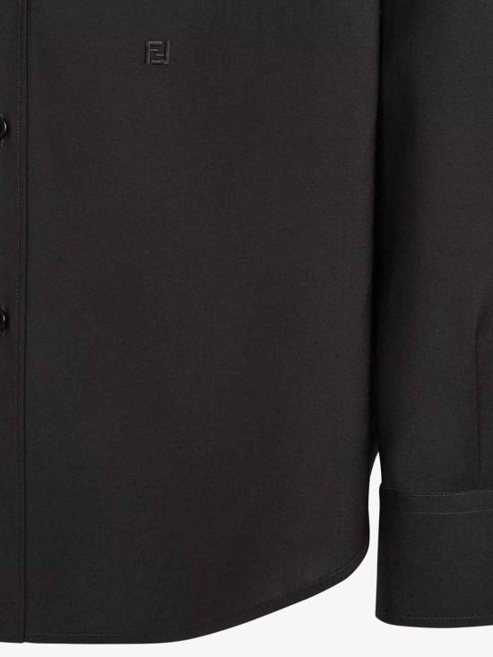  펜디 긴팔 셔츠 FS1275ASCHF0QA1 Black - FENDI