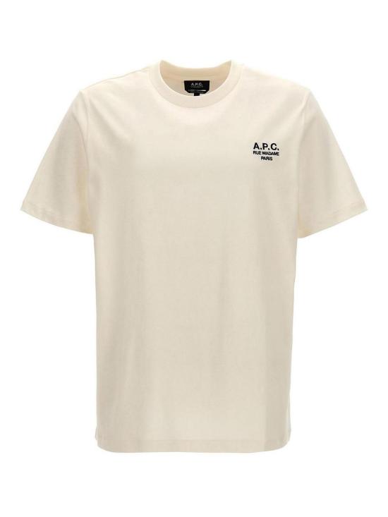  아페쎄 반팔 티셔츠 COHBUM26388TAE White