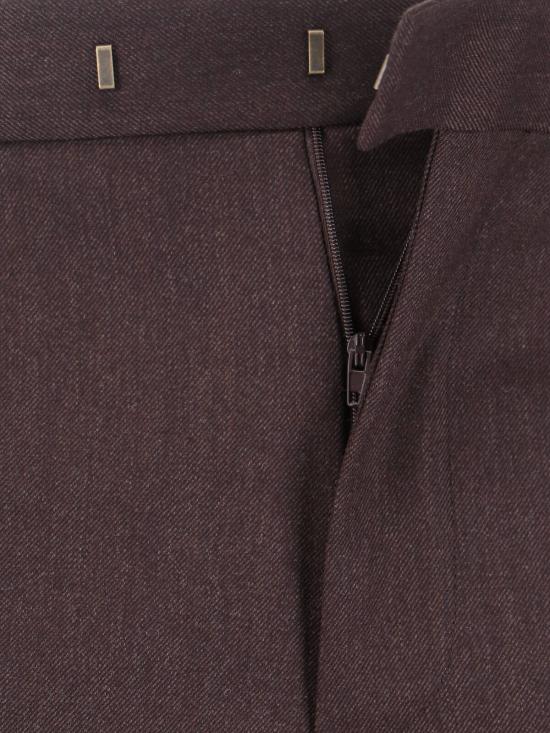 25FW 버버리 울 테일러드 팬츠 8115552 C3496 Brown - BURBERRY