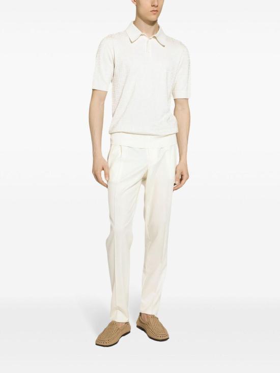 돌체앤가바나 폴로 티셔츠 GXZ15TJBSKEW0001 White - DOLCE & GABBANA
