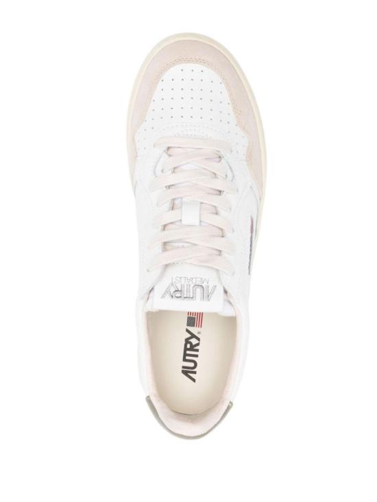 26SS 오트리 메달리스트 로우 스니커즈 AULMLS77 White - AUTRY