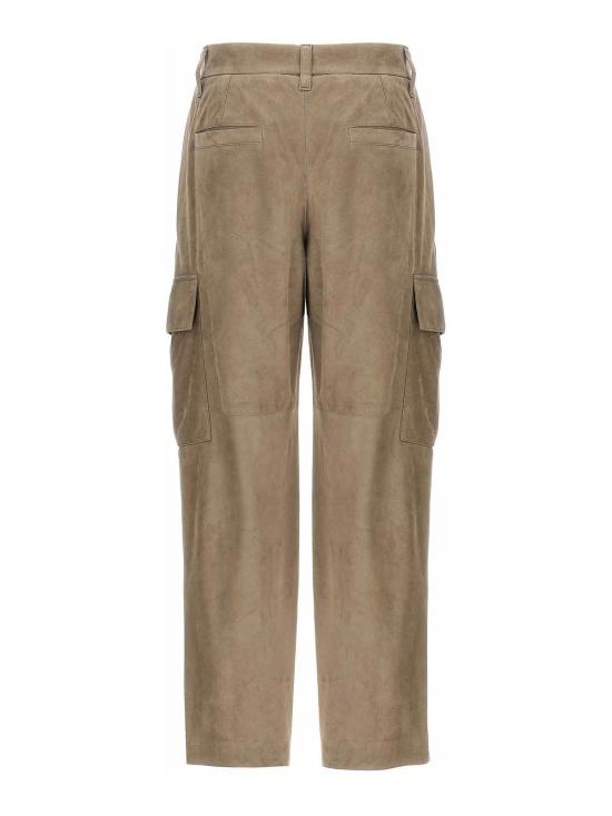  브루넬로 쿠치넬리 스트레이트 팬츠 M0PCLP8589C8960 Beige - BRUNELLO CUCINELLI