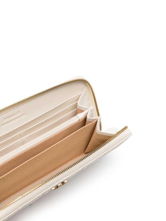 25FW 핑코 지갑 100250A1YBZ14Q Light Beige - PINKO