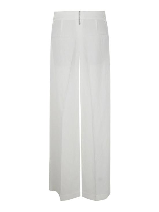 25SS 브루넬로 쿠치넬리 스트레이트 팬츠 MH126P8884C600 White - BRUNELLO CUCINELLI