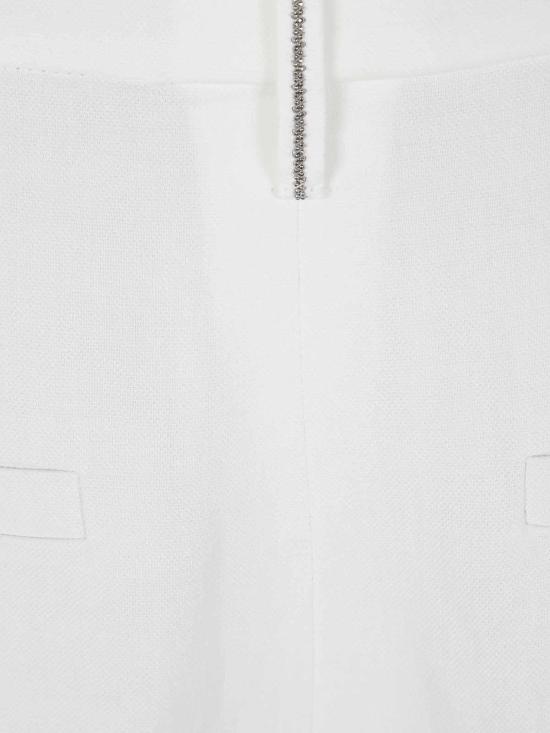 25SS 브루넬로 쿠치넬리 스트레이트 팬츠 MH126P8884C600 White - BRUNELLO CUCINELLI