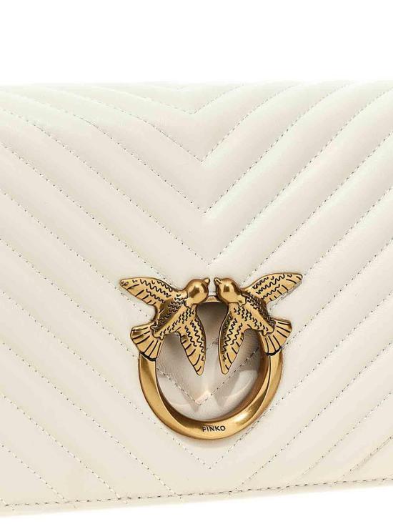  핑코 숄더백 100063A0GKZ14Q White - PINKO