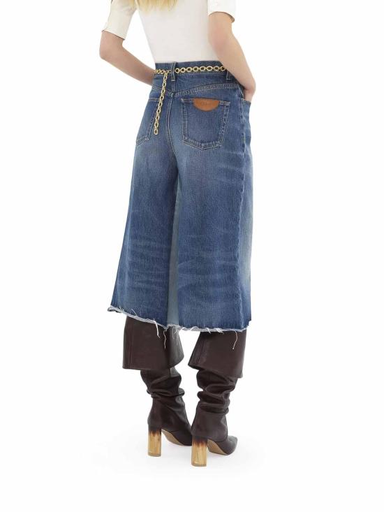  끌로에 데님 스커트 CH25SDS02158476 Blue - CHLOE