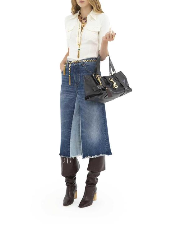 25SS 끌로에 데님 스커트 CH25SDS02158476 Blue - CHLOE