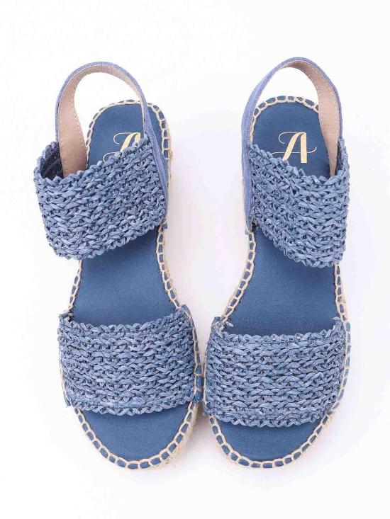  훈칼 아기레 샌들 2525S654JEAN Dark Wash - JUNCAL AGUIRRE