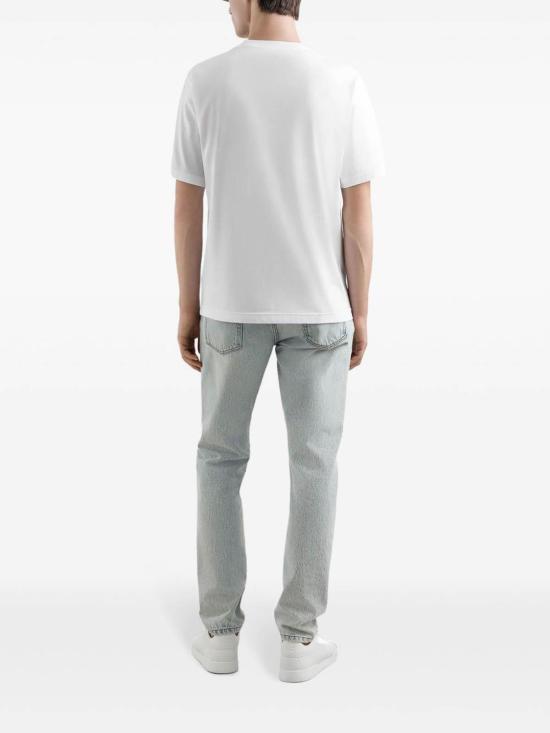  돌체앤가바나 반팔 티셔츠 G8PN9TG7O4NW0800 White - DOLCE & GABBANA